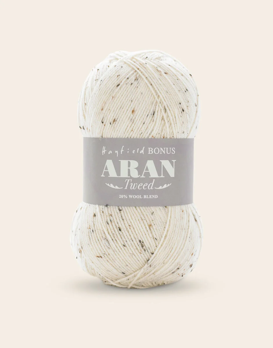 Sirdar Hayfield Bonus Tweed Aran 400g F011 Haberdashery Fabrics and More